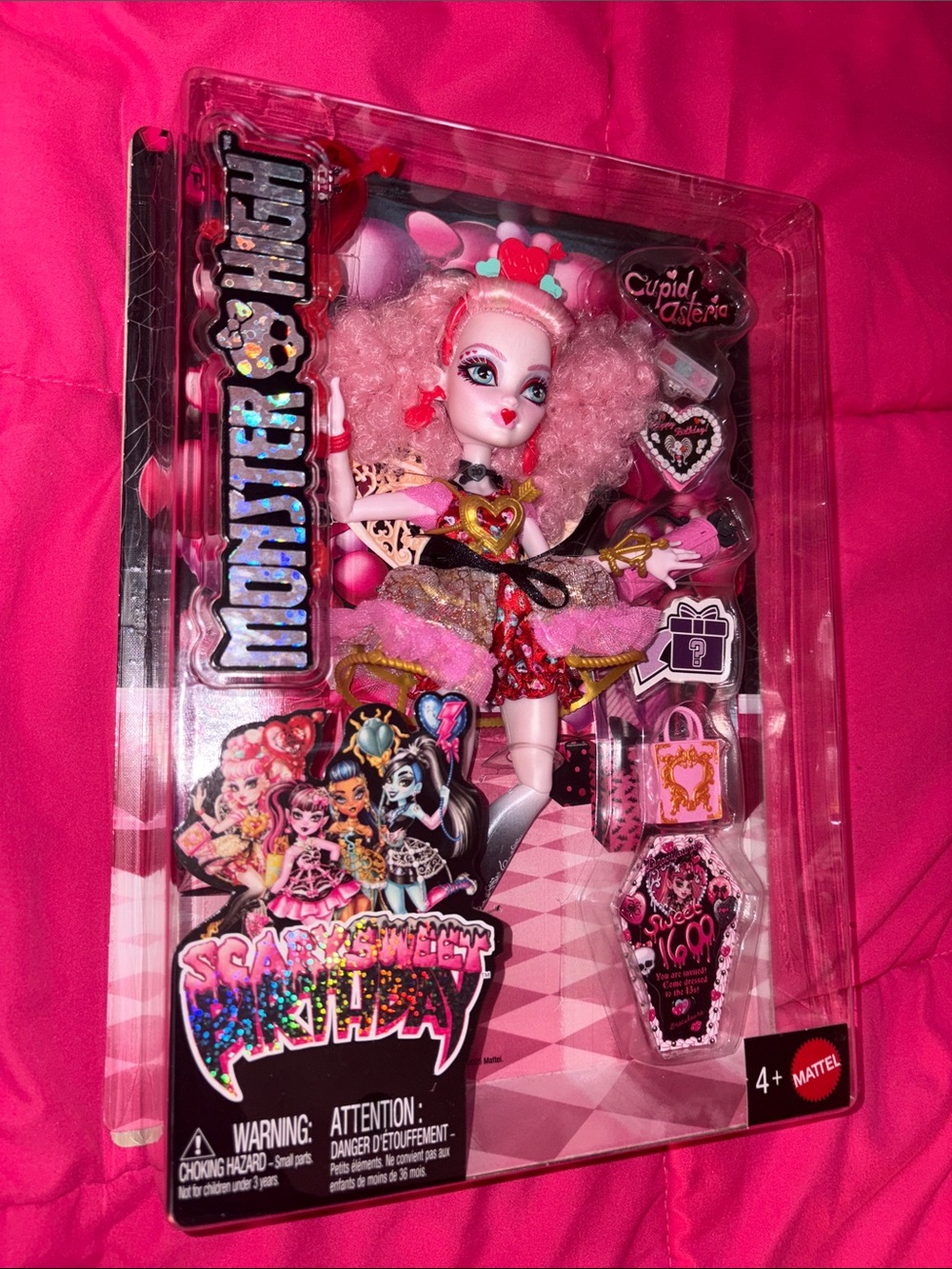 Monster High Scary Sweet Birthday Cupid Asteria